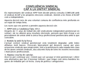 APFP se integra en Cataluña con ACAIP-CAT