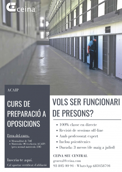 Acuerdo con academia CEIMA para oposiciones